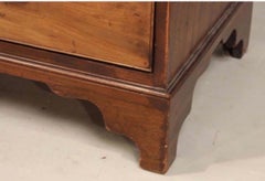 18th Century English Georgian Bookcase on Chest