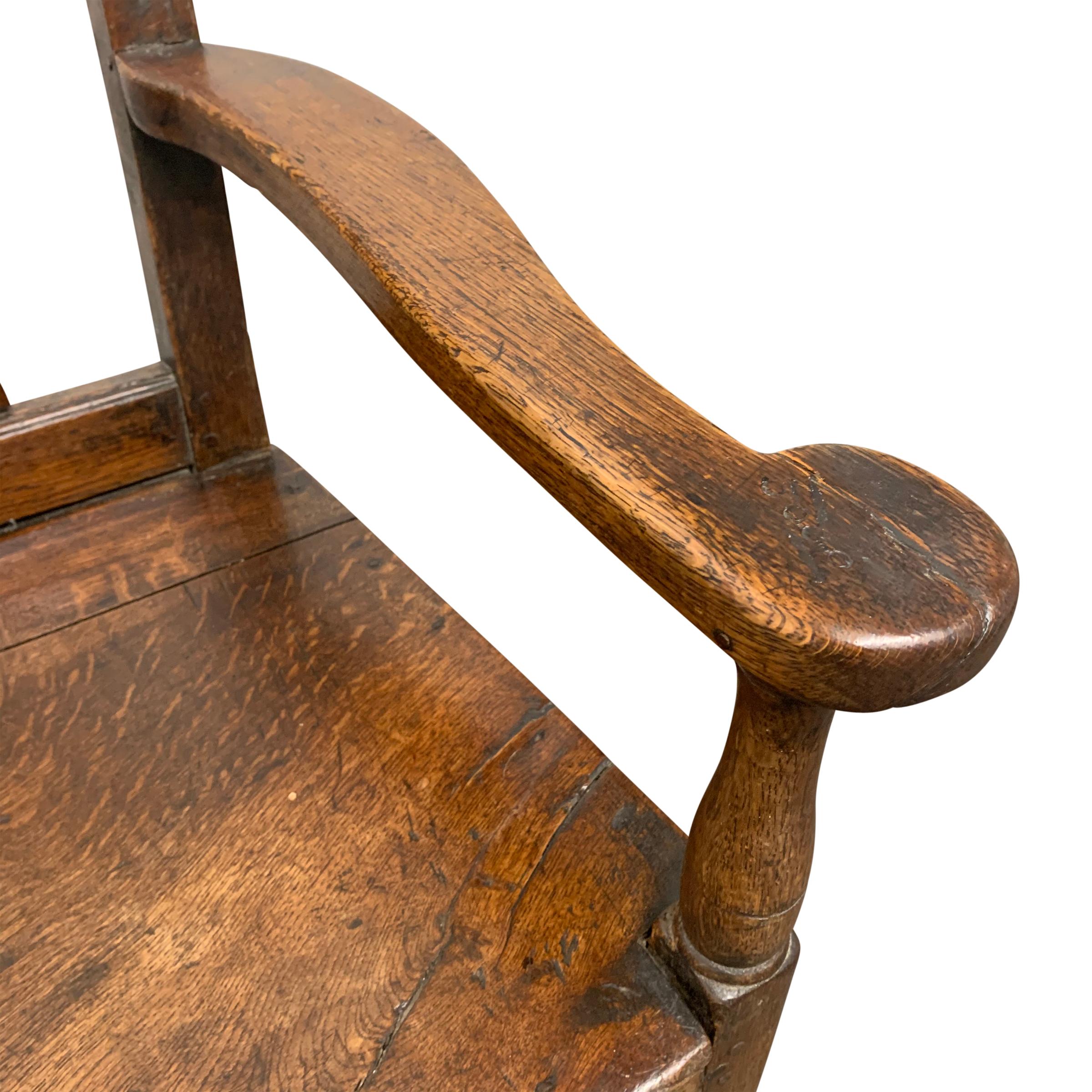 Oak 18th Century English Georgian Chair