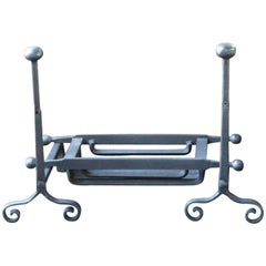 18th Century English Georgian Fireplace Grate or Fire Grate