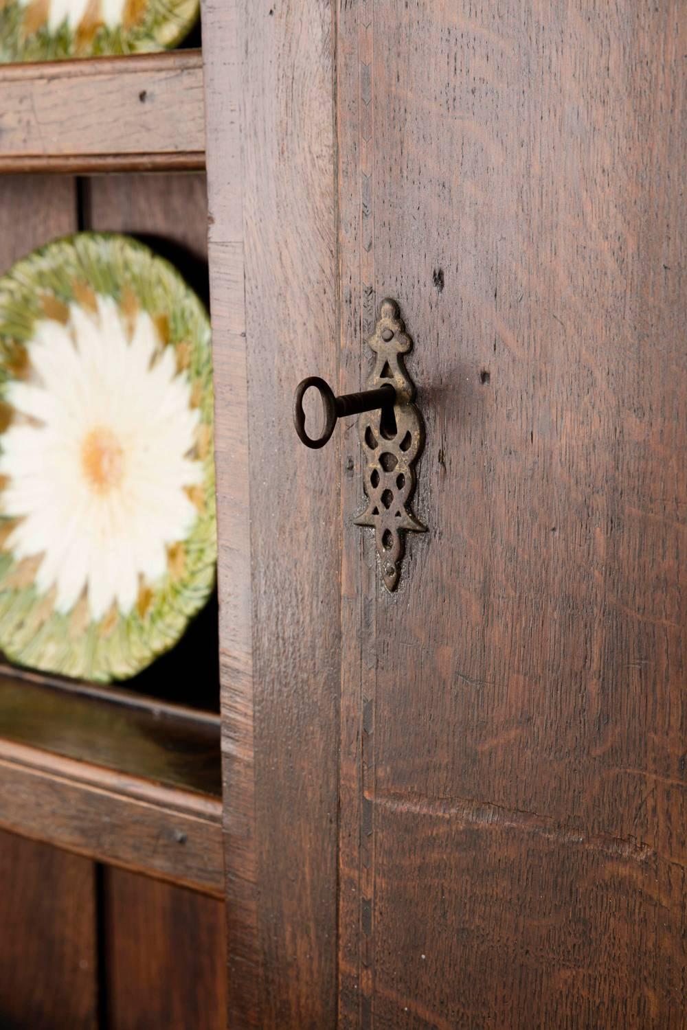 18th Century English Georgian Hutch, Welsh Dresser in Two Parts 2