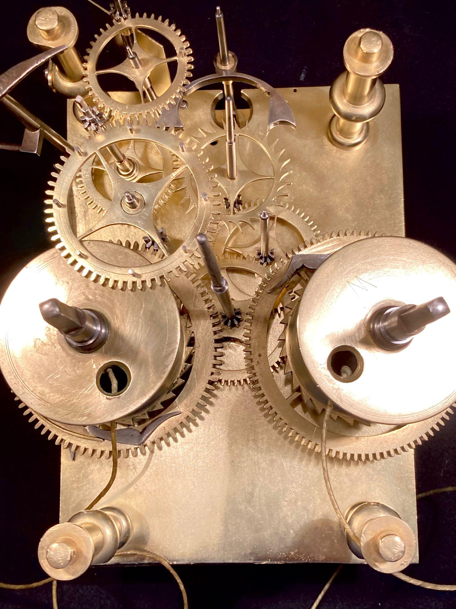 Horloge grand-père anglaise du XVIIIe siècle par A James Pike en vente 4