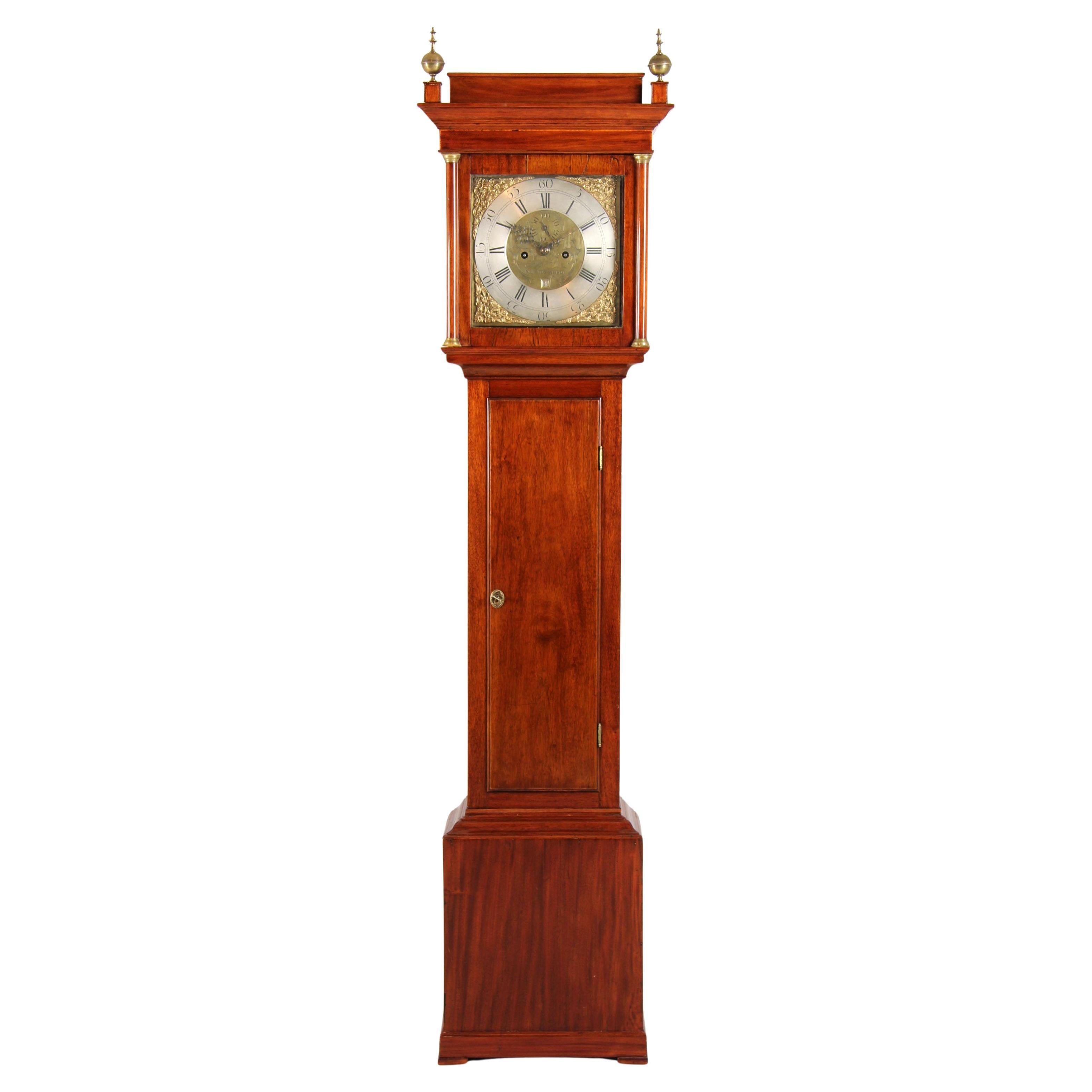 18th Century English Grandfather Clock by James Pike
