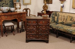 18th Century English Jacobean Style Oak Chest