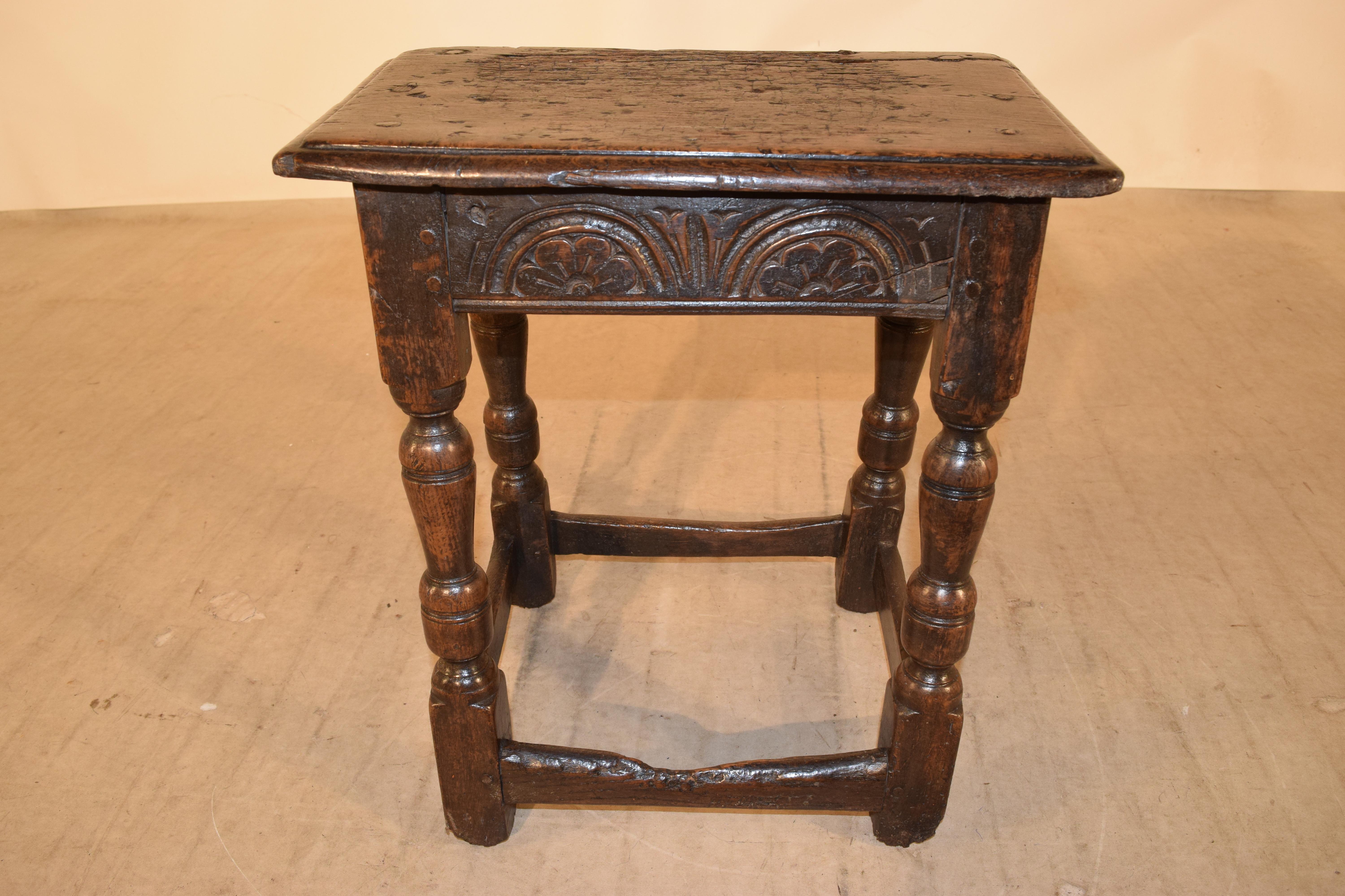 18th Century English Joint Stool 4