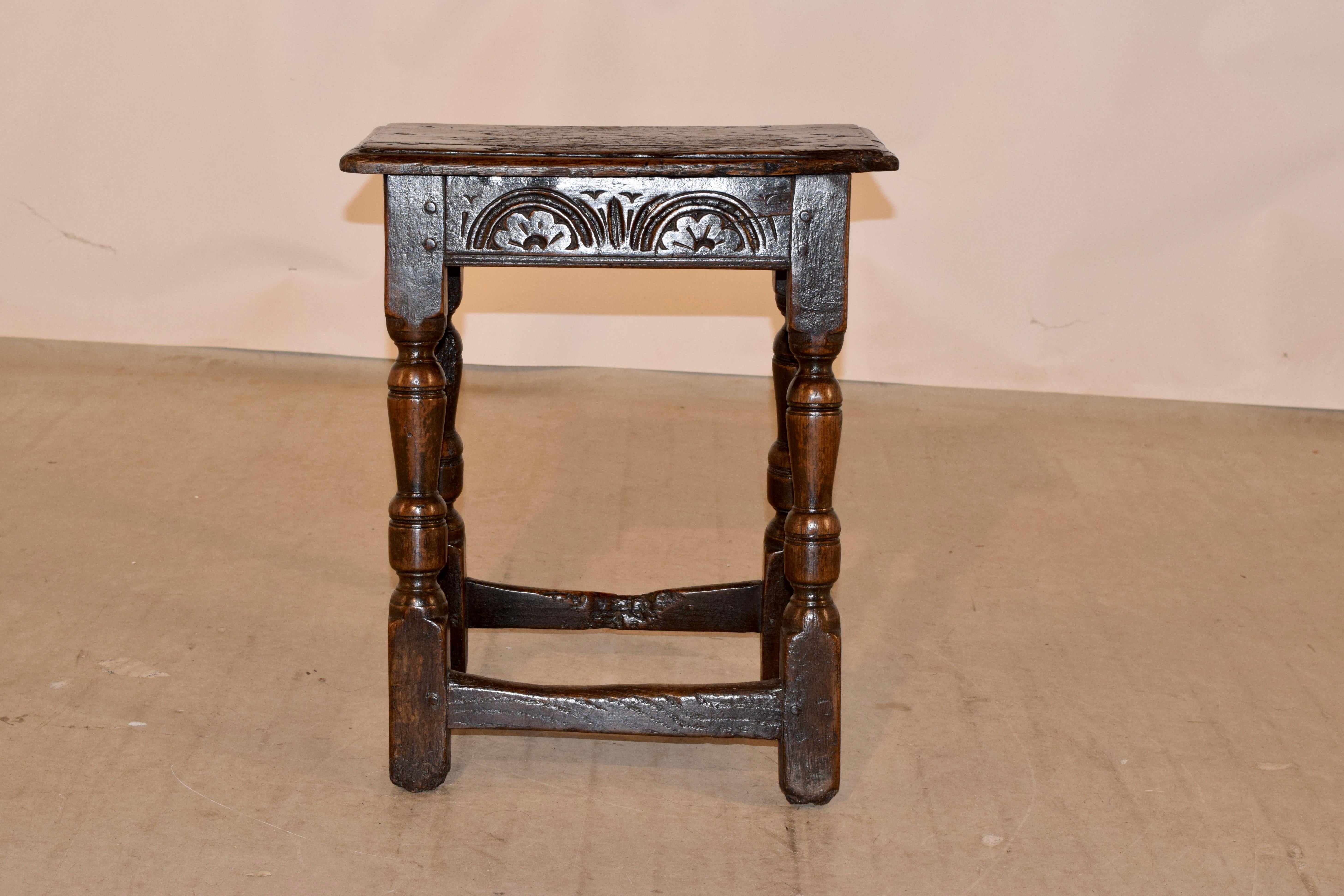 18th Century and Earlier 18th Century English Joint Stool