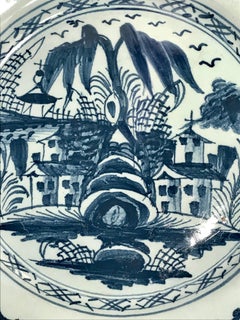 Abigail Griffith’s Rare Lambeth Delft Plate-England, 18th Century