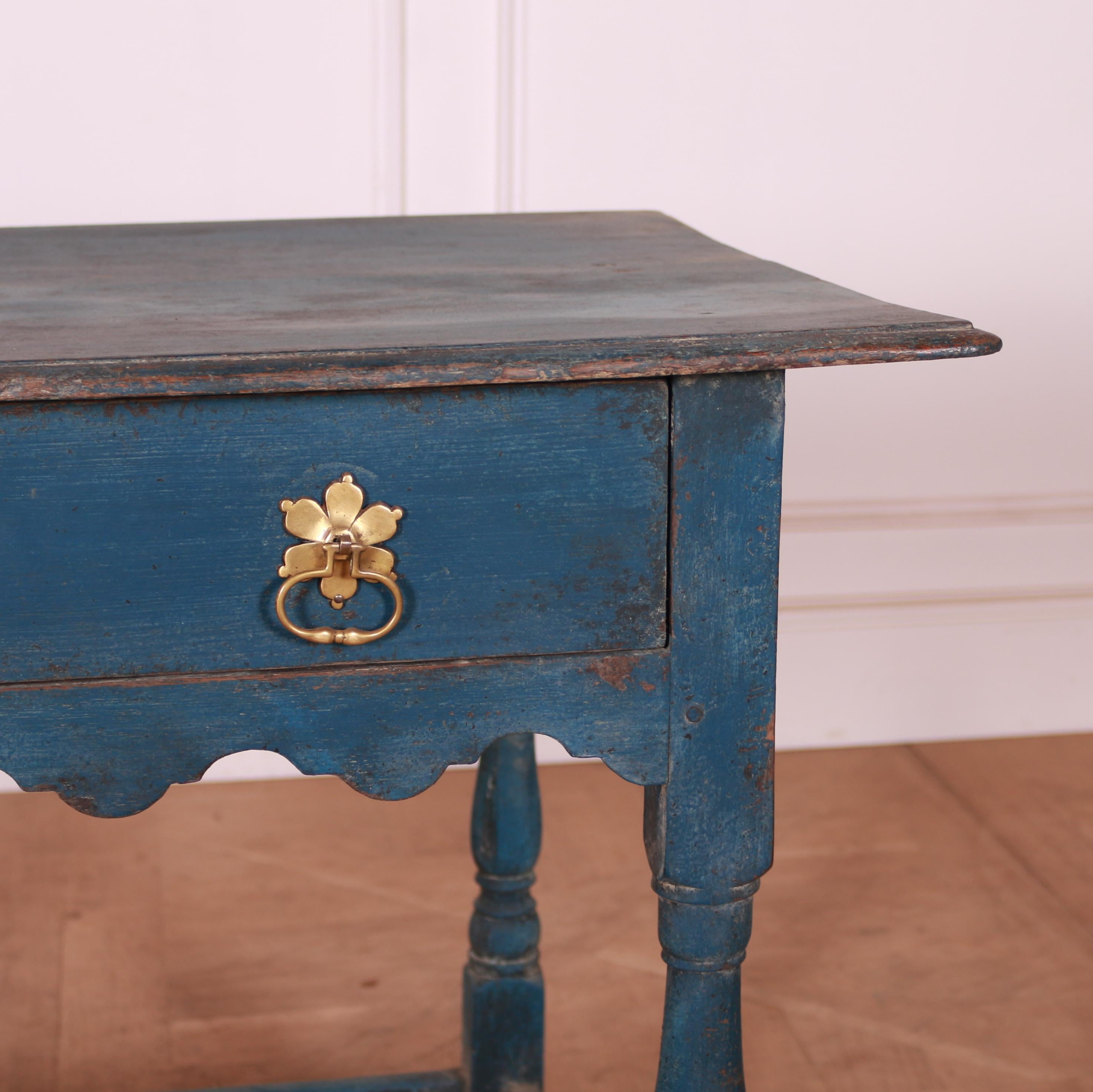 Painted 18th Century English Lamp Table