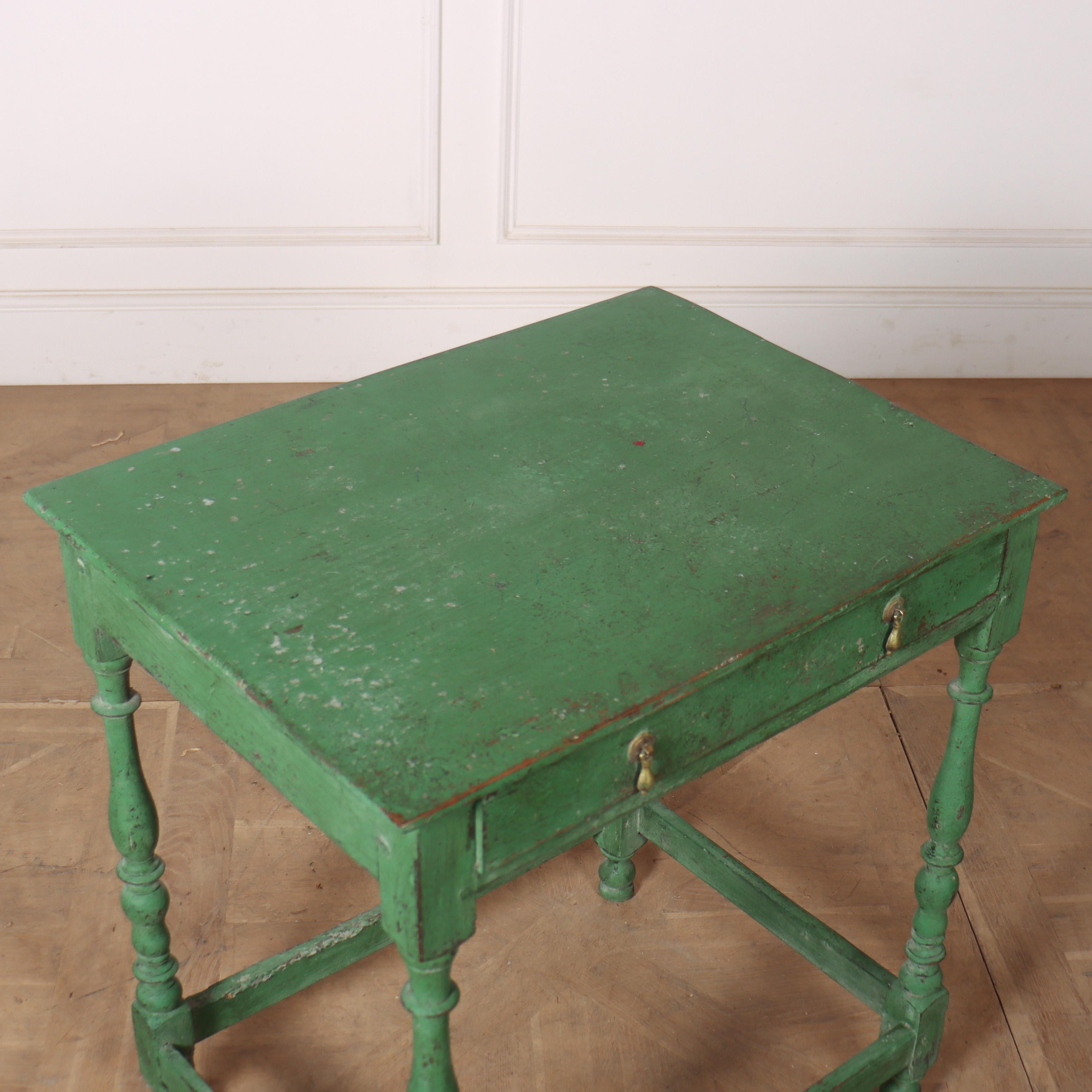 18th Century and Earlier 18th Century English Lamp Table For Sale