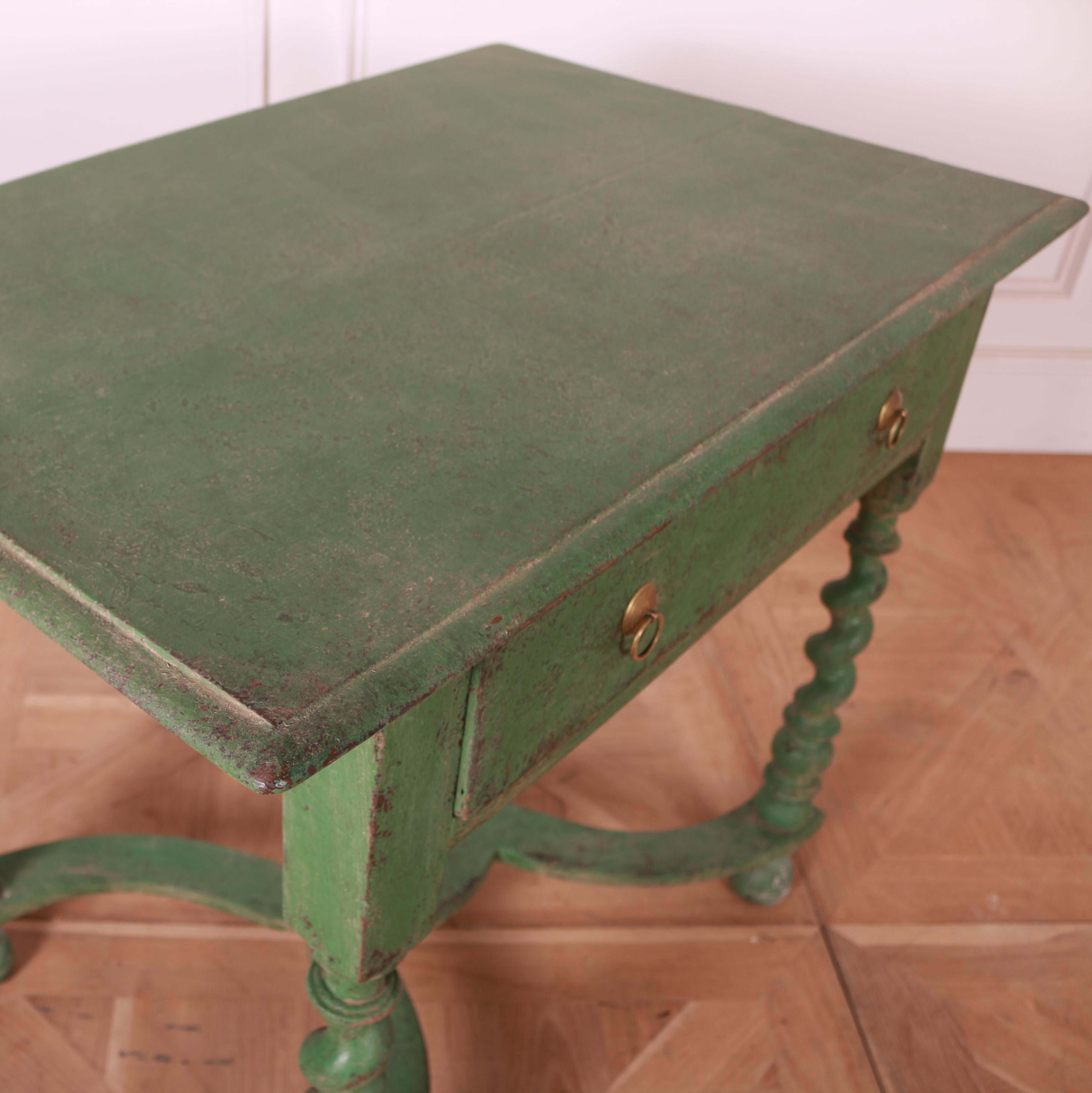 Oak 18th Century English Lamp Table