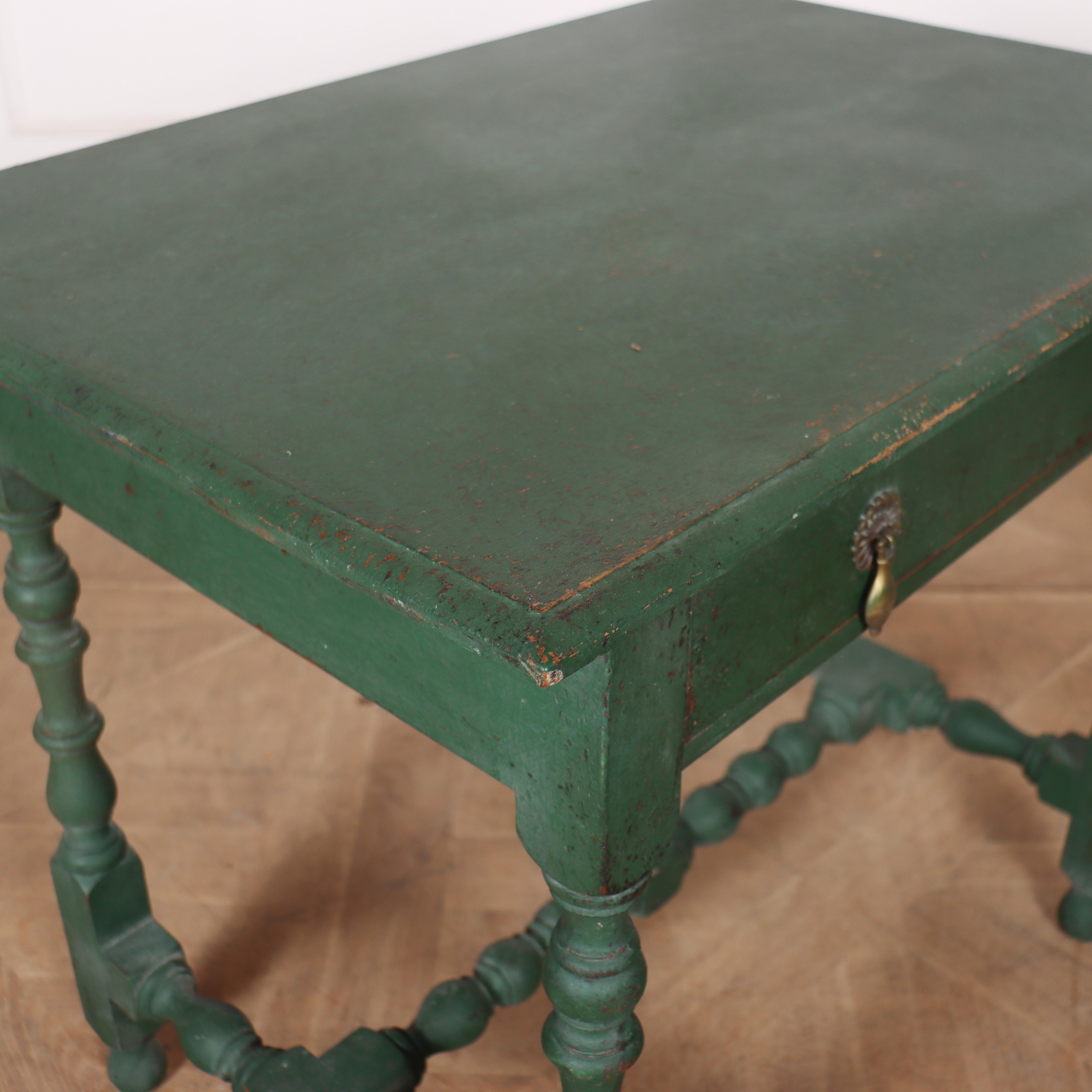 Oak 18th Century English Lamp Table For Sale