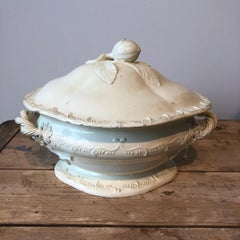 18th Century English Leeds Creamware Tureen