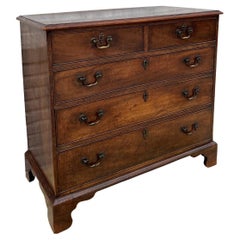 18th Century English Mahogany Chest of Drawers