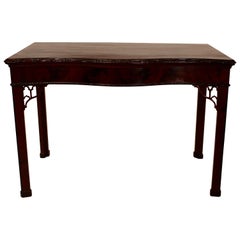 18th Century English Mahogany Pier Table