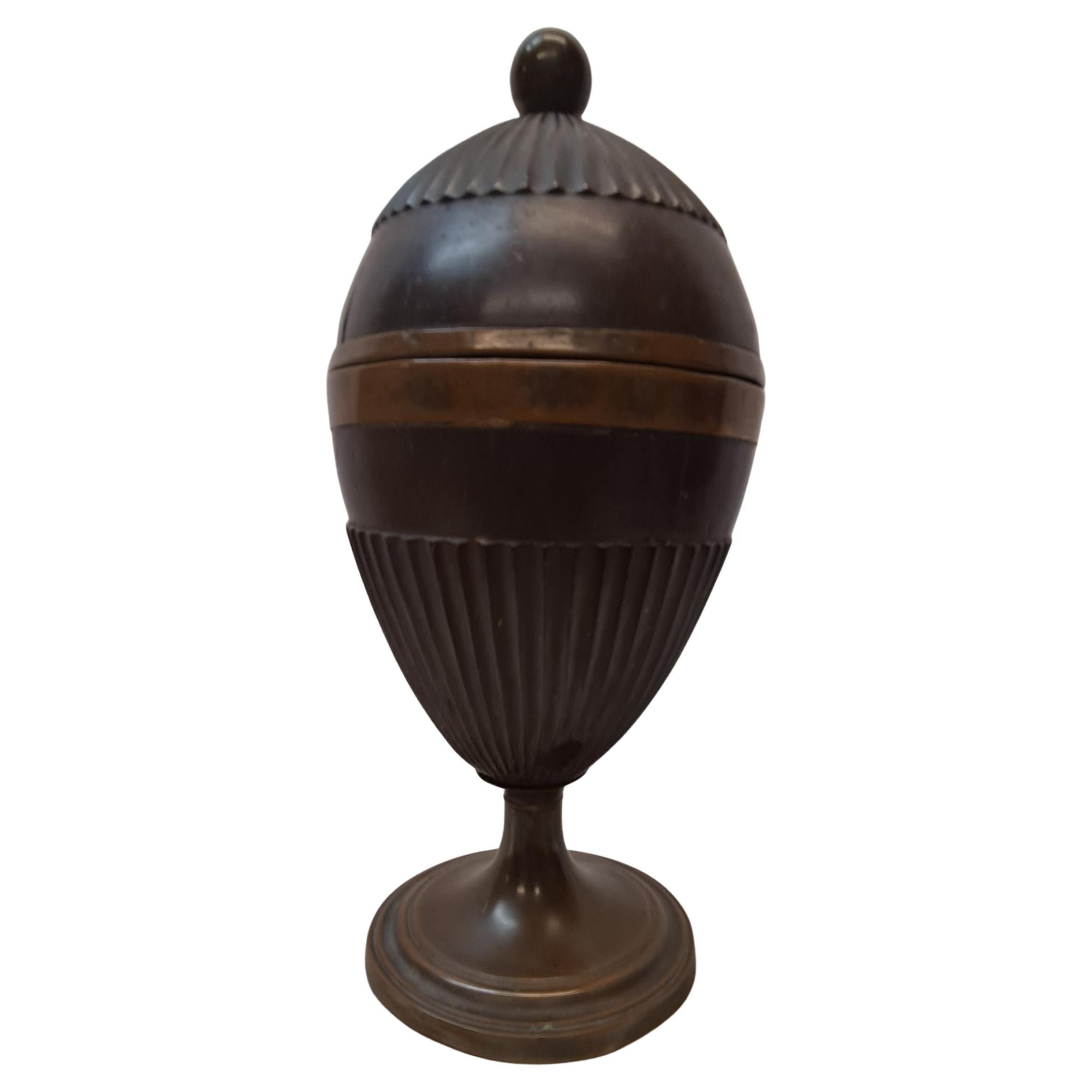 18th Century, English Mahogany Tea Caddy