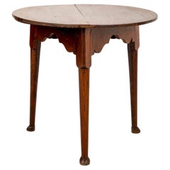 18th Century English Oak and Ash Cricket Table