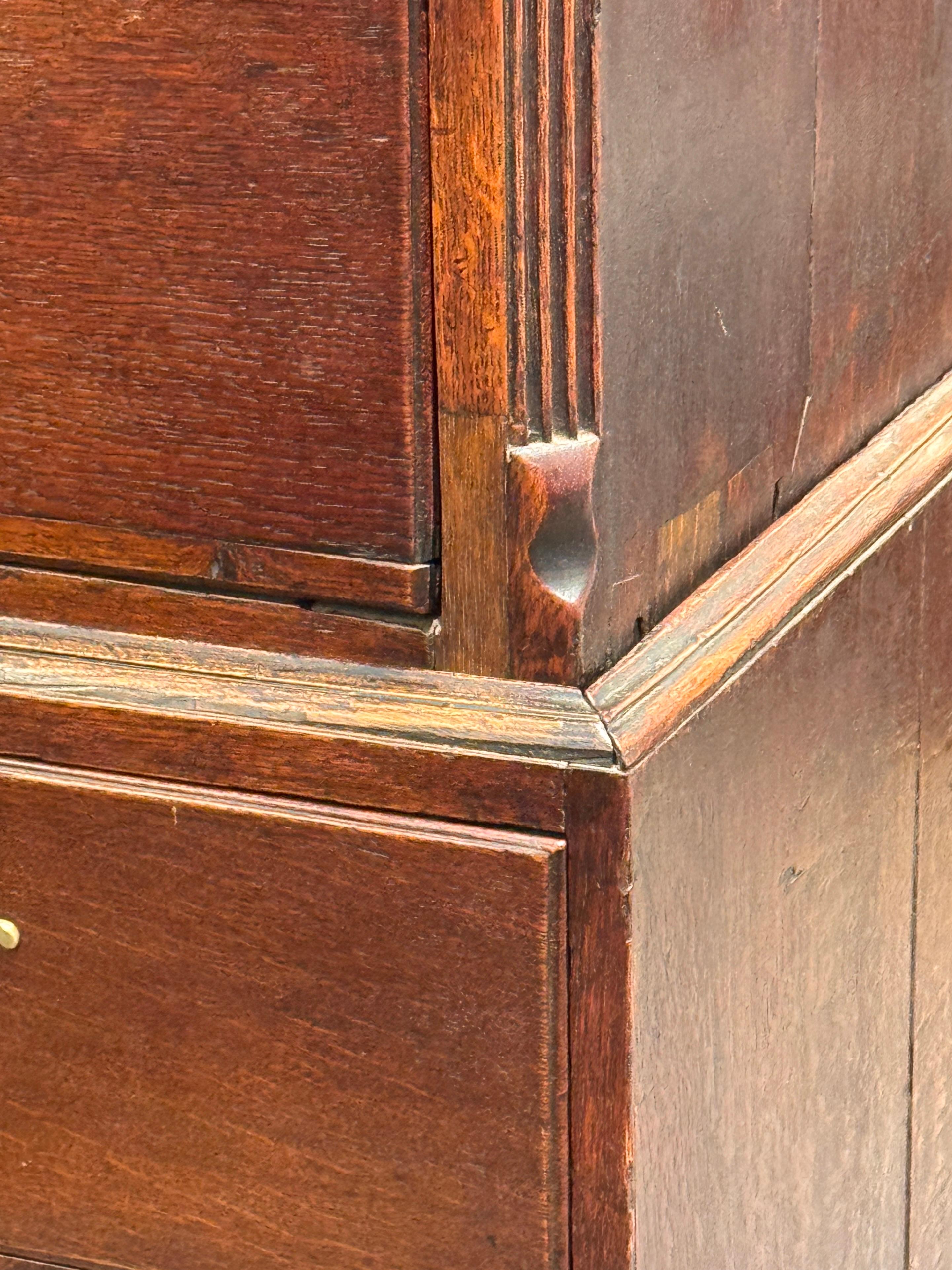 Cassapanca in Oak inglese del XVIII secolo in vendita 2