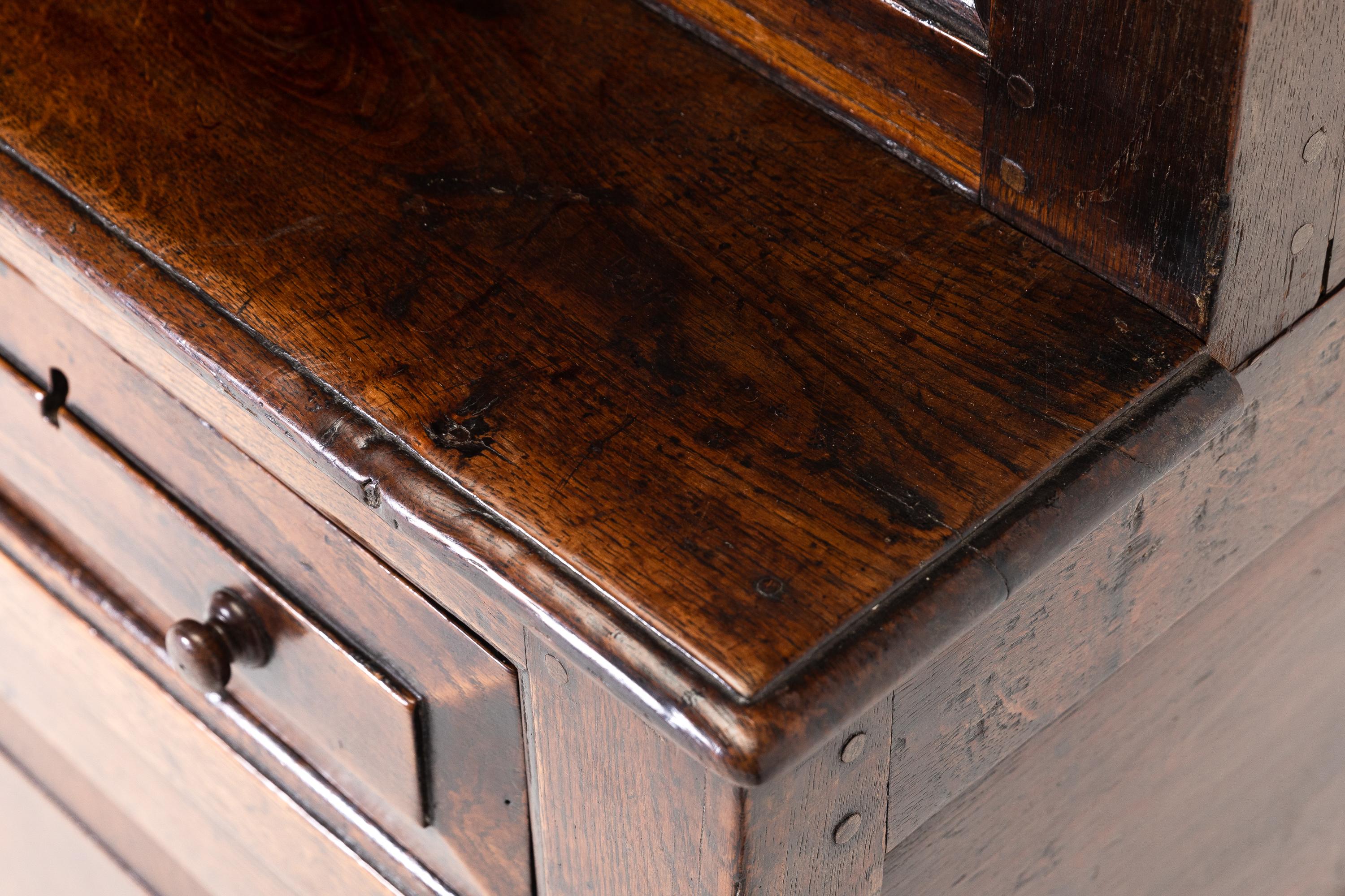 18th Century English Oak Cupboard/Dudarn 1