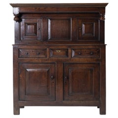 18th Century English Oak Cupboard/Dudarn