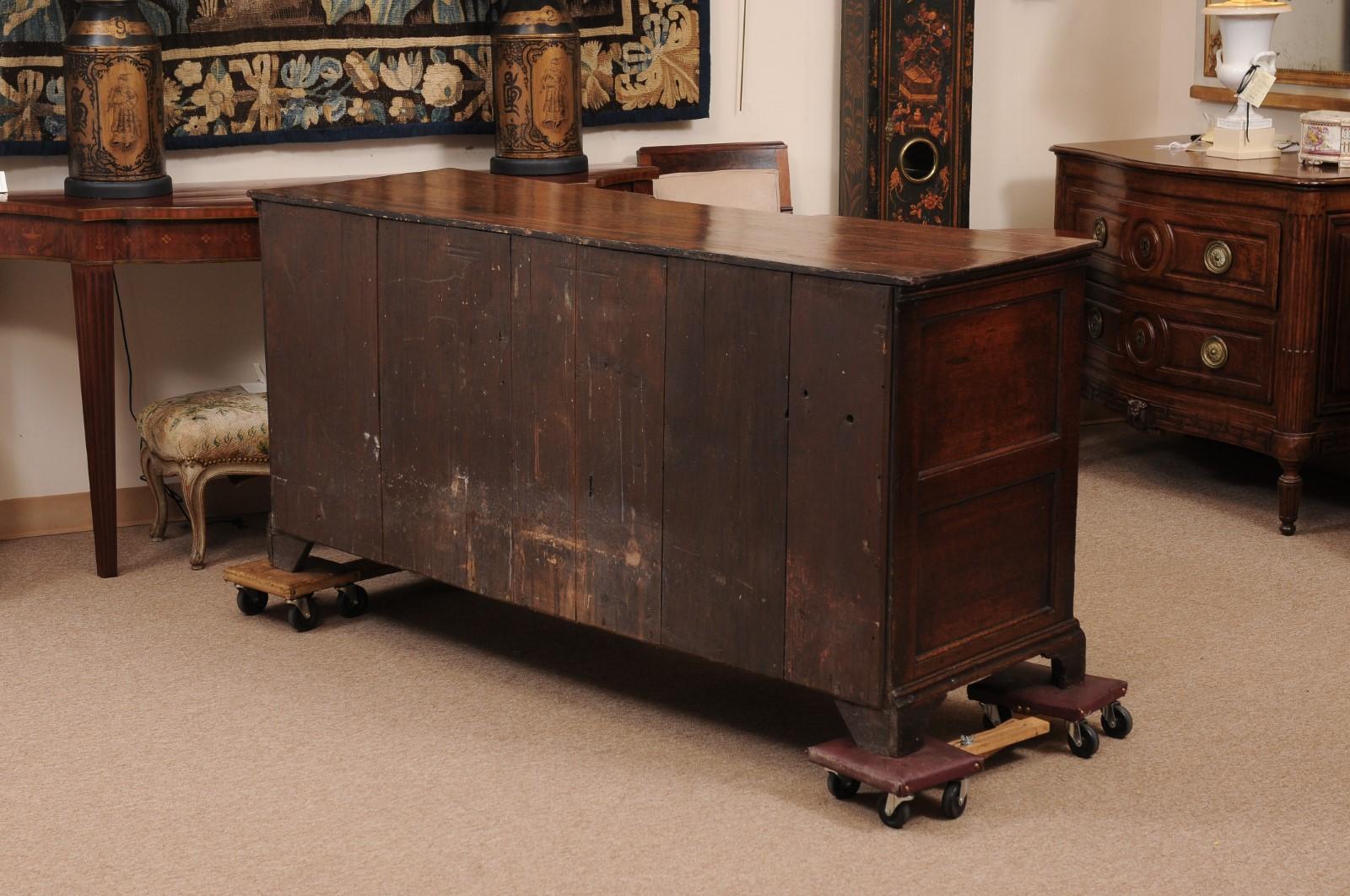 18. Jahrhundert Englisch Eiche Dresser Base Cabinet im Angebot 2