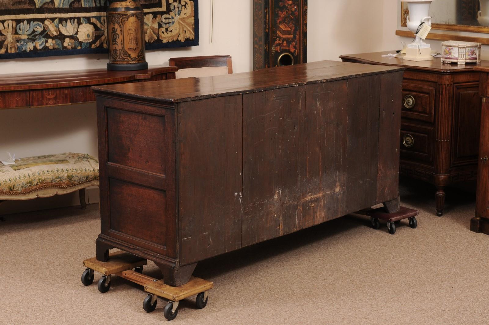 18. Jahrhundert Englisch Eiche Dresser Base Cabinet im Angebot 4