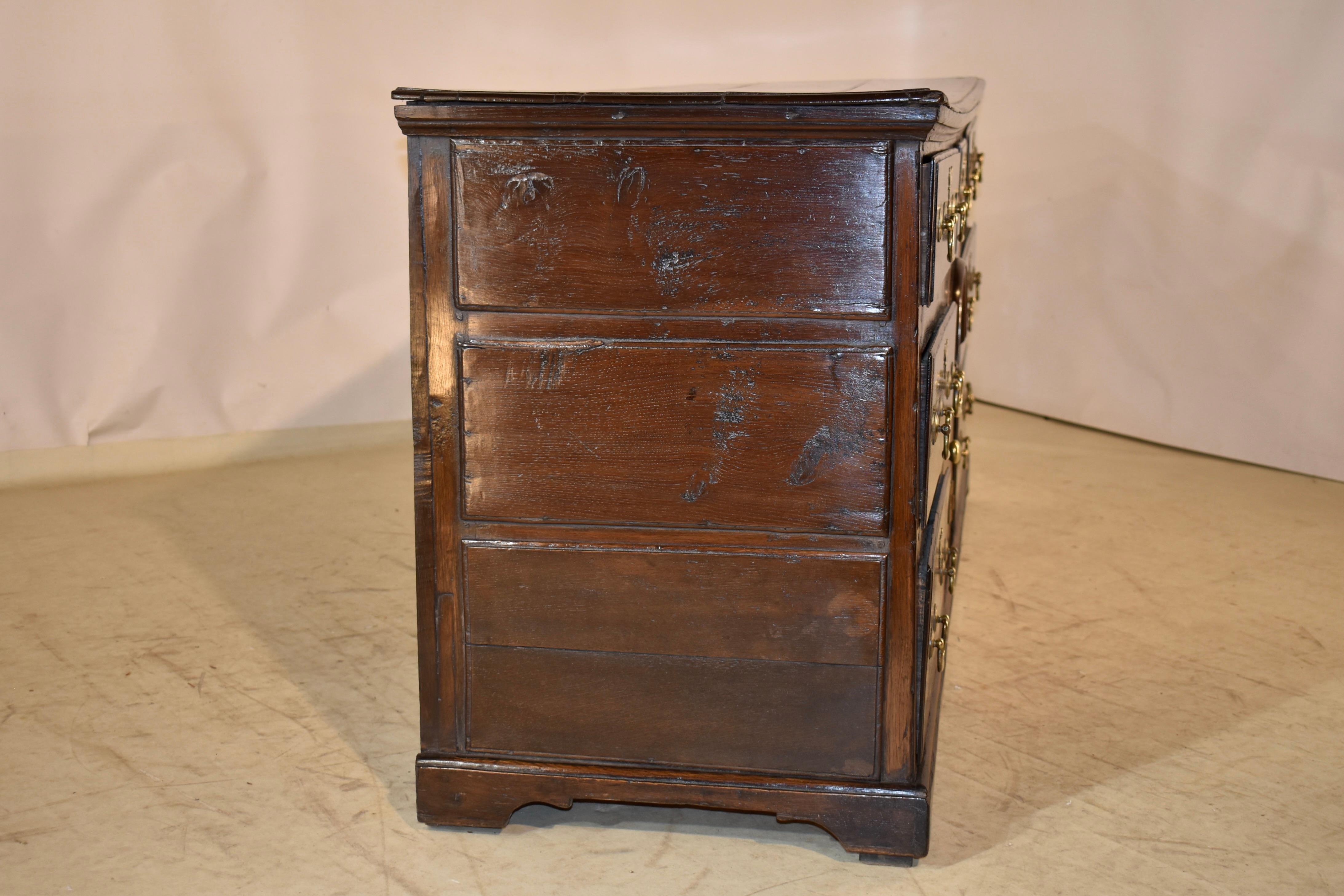 18th Century English Oak Dresser Base For Sale 5