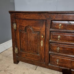18th Century English Oak Dresser Base