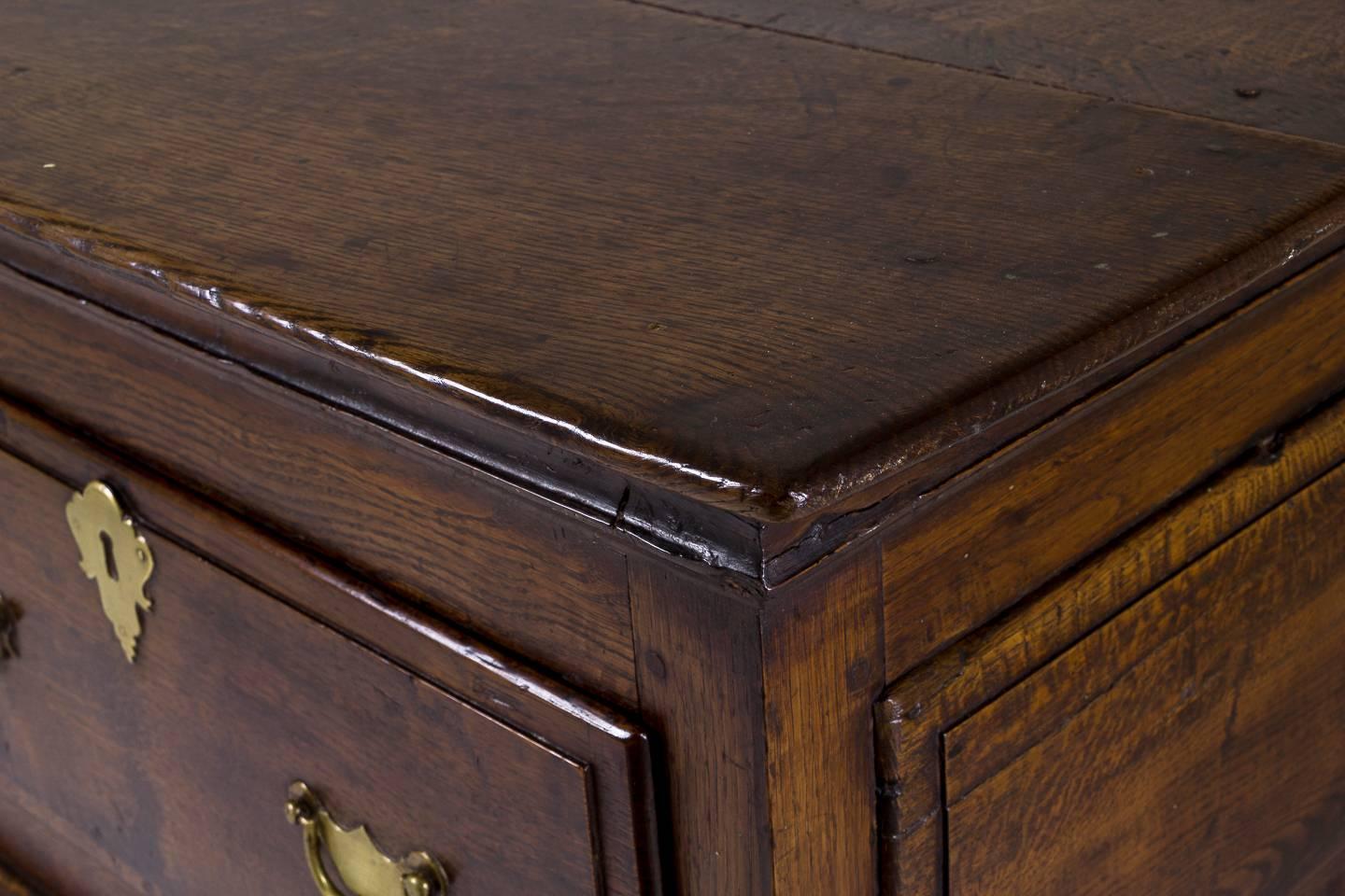 18th Century English Oak Dresser Base 1