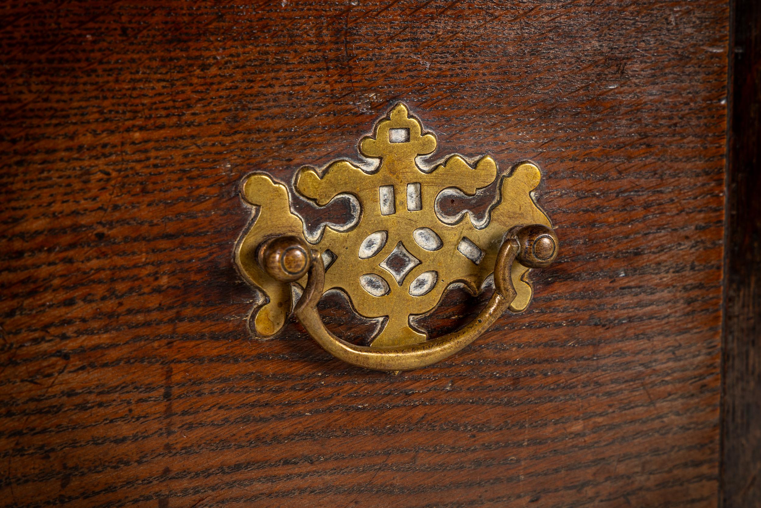 18th Century English Oak Dresser Base 1
