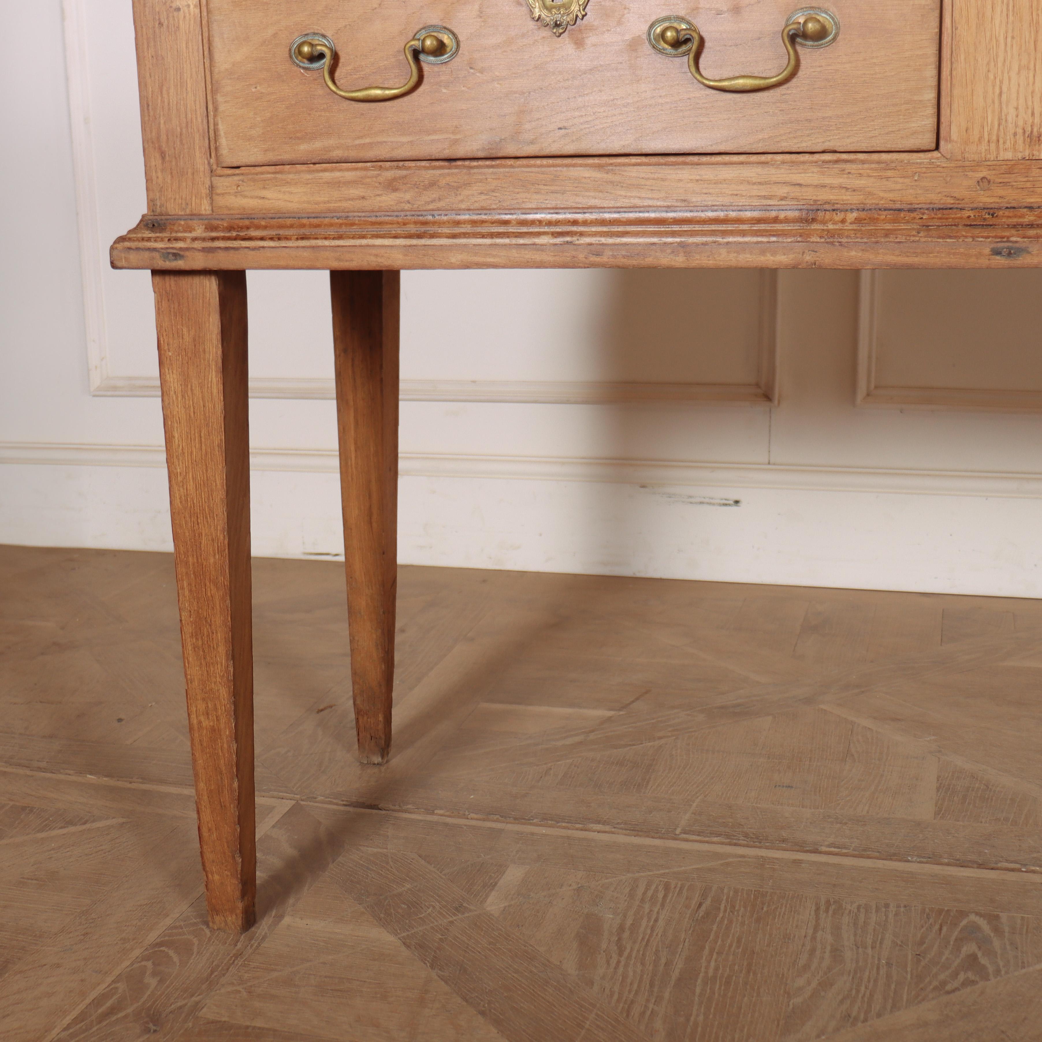 18th Century and Earlier 18th Century English Oak Dresser Base For Sale