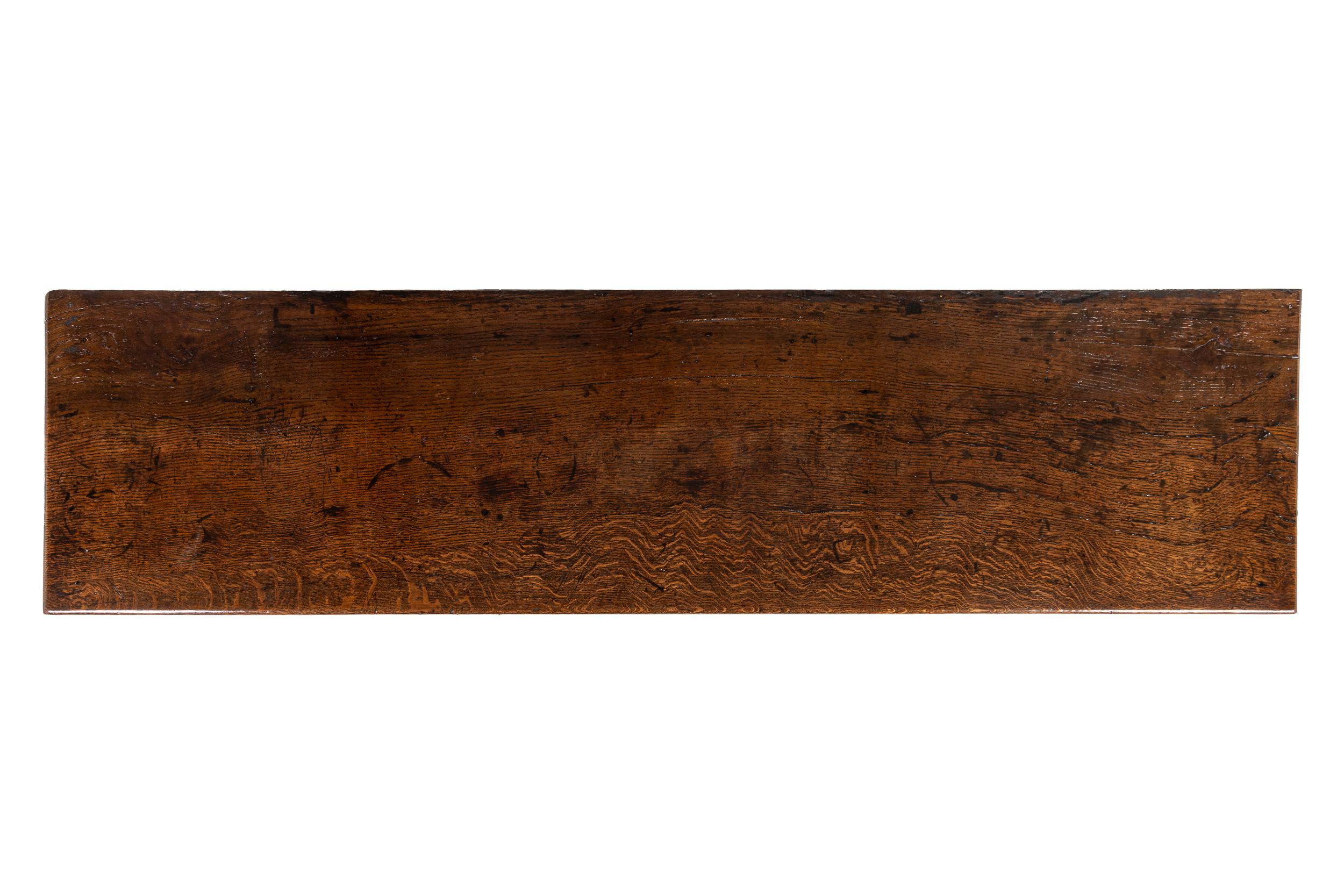 18th Century English Oak Dresser Base 3