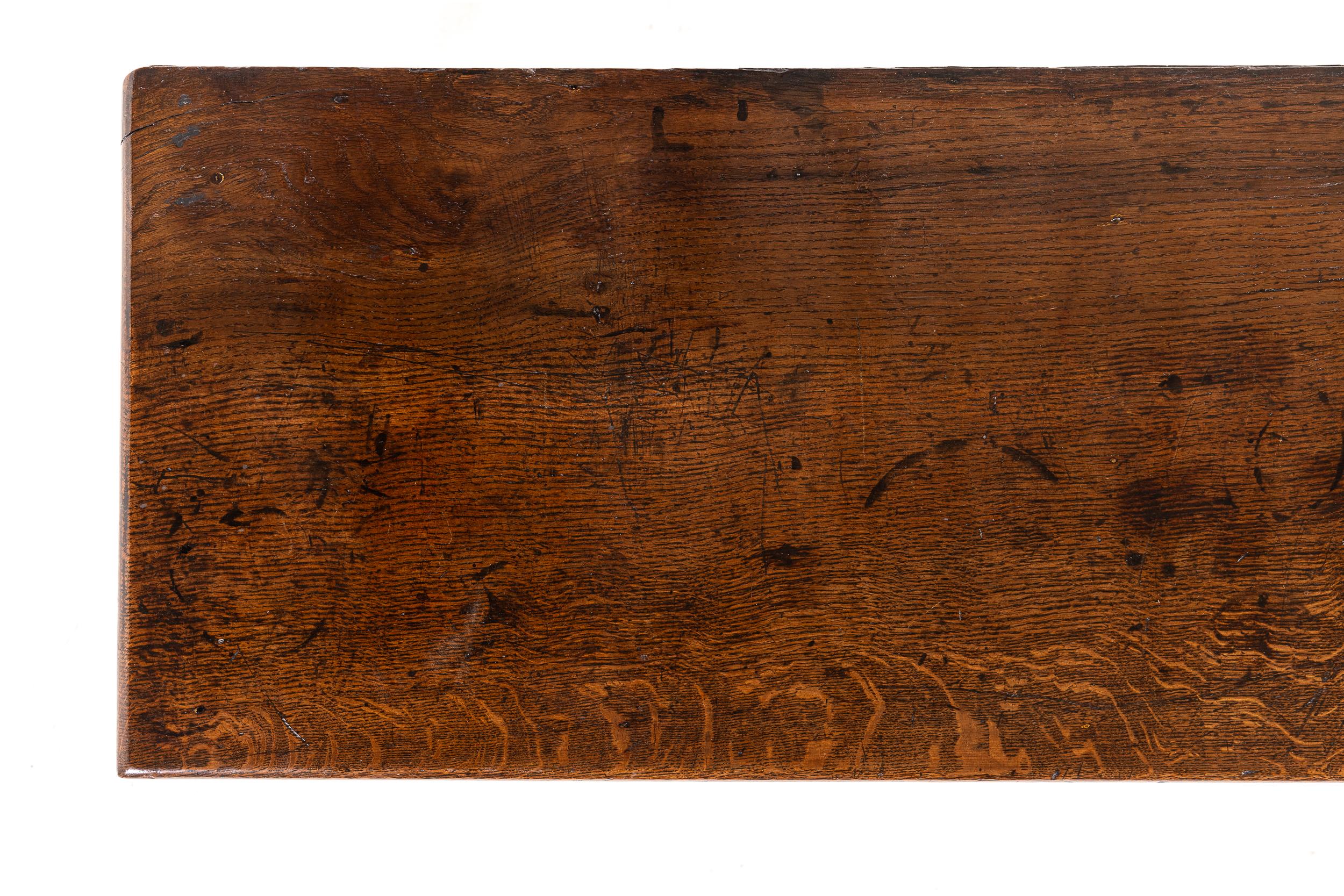 18th Century English Oak Dresser Base 4