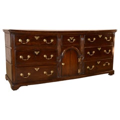 Base de commode en chêne anglais du 18ème siècle