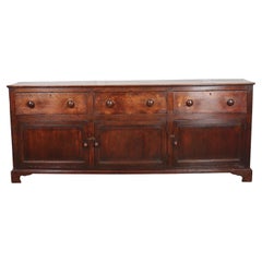18th Century English Oak Dresser Base