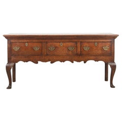 Base per comò in Oak inglese del XVIII secolo