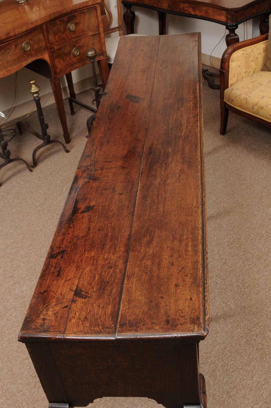 18th Century English Oak Dresser Base/Server 8