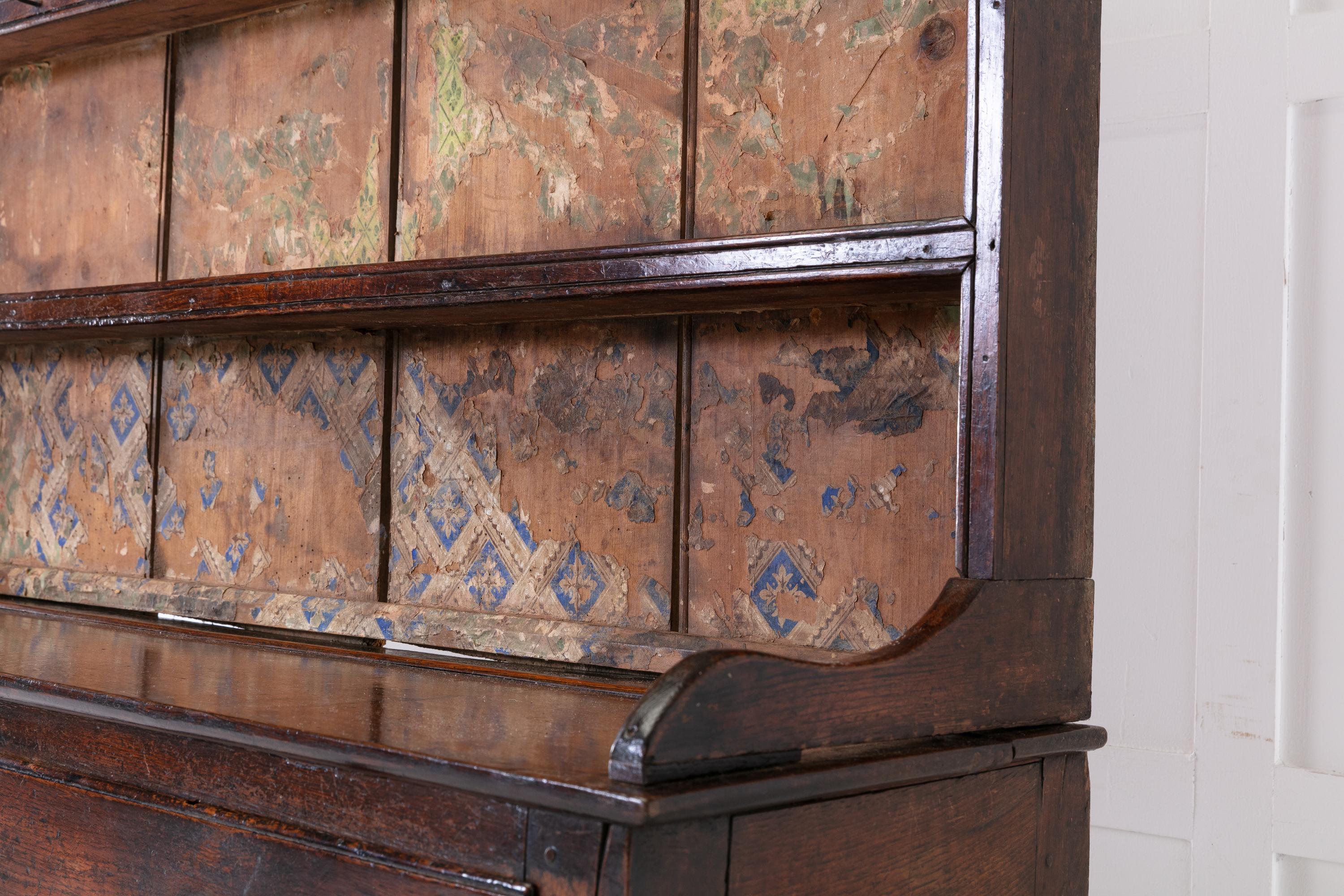 18th Century English Oak Dresser In Good Condition In Gloucestershire, GB