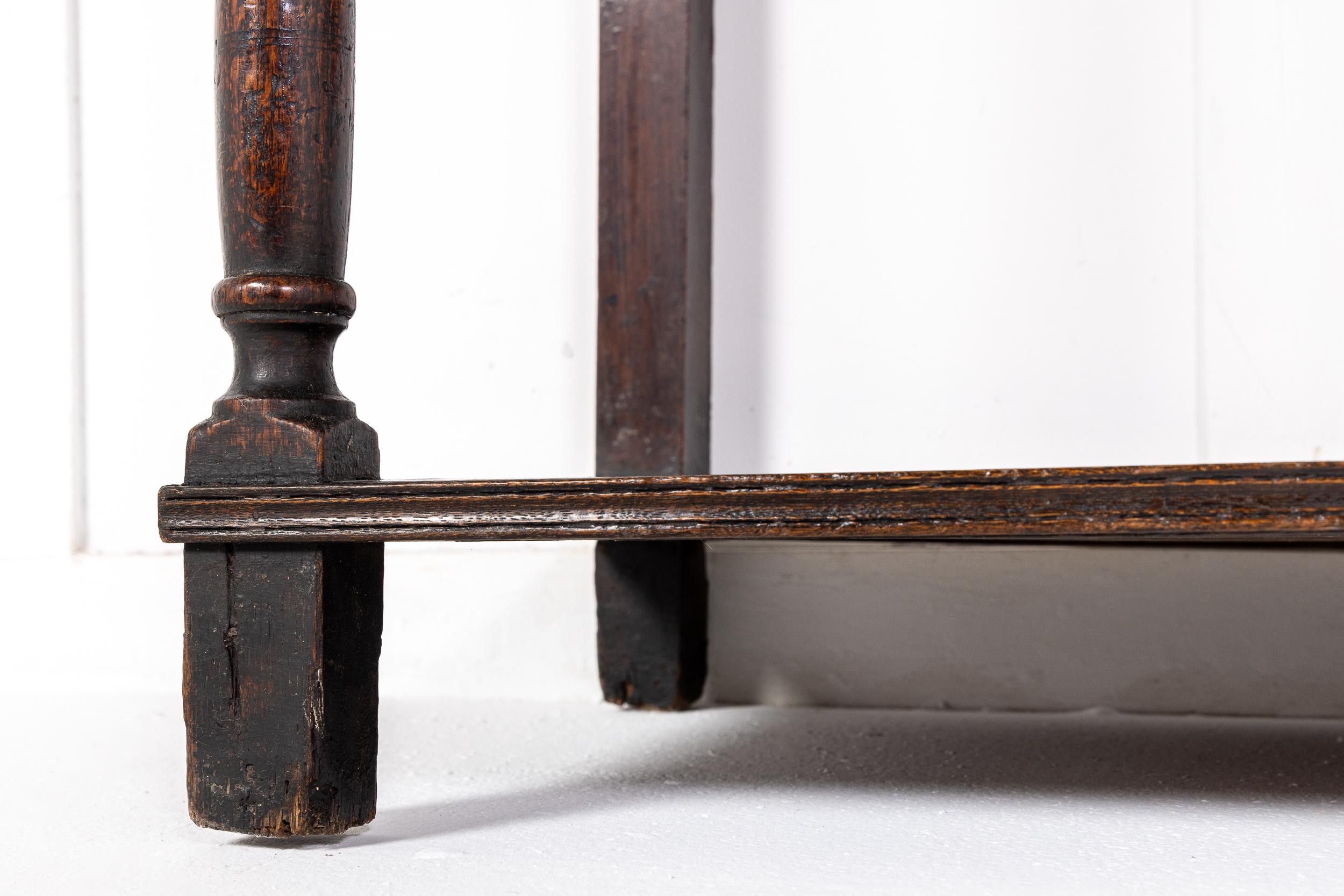 18th Century and Earlier 18th Century English Oak Dresser For Sale