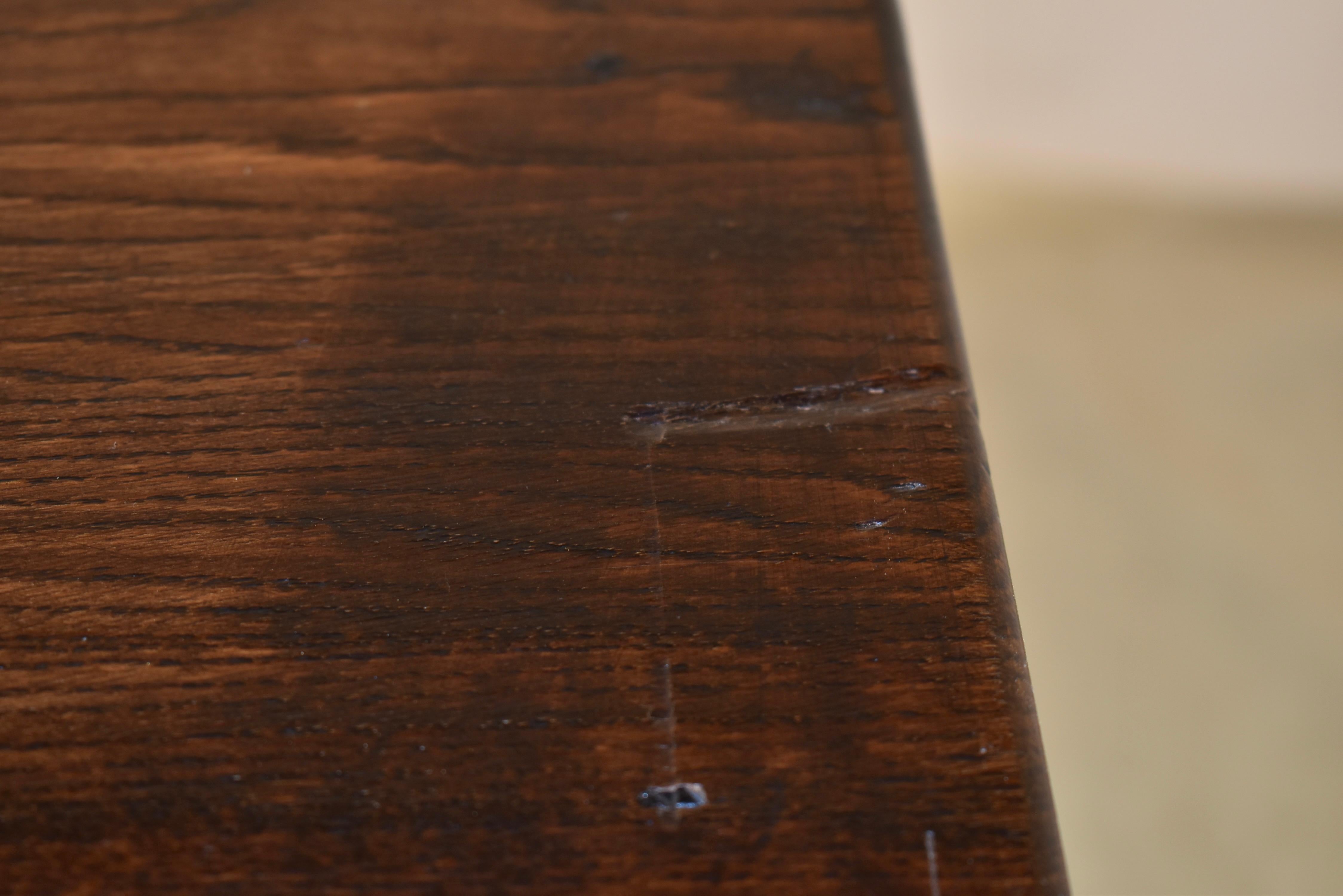 Base per comò geometrico in Oak inglese del XVIII secolo in vendita 5