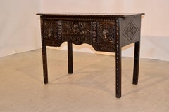 18th Century English Oak Lowboy