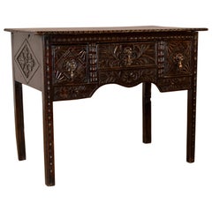 18th Century English Oak Lowboy