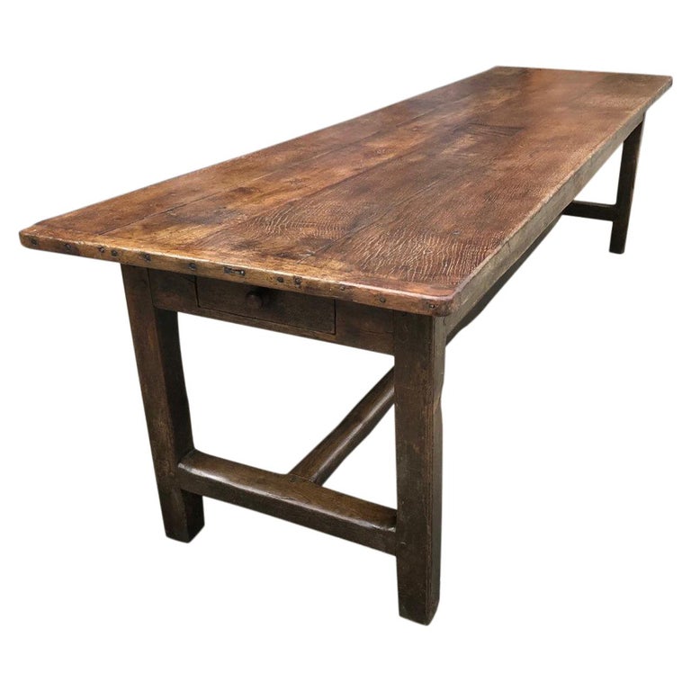 Refectory table, 1780, offered by Antique Tables Ltd.