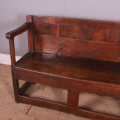 18th Century English Oak Settle