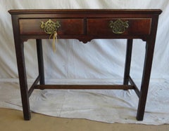 18th Century English Oak Side Table