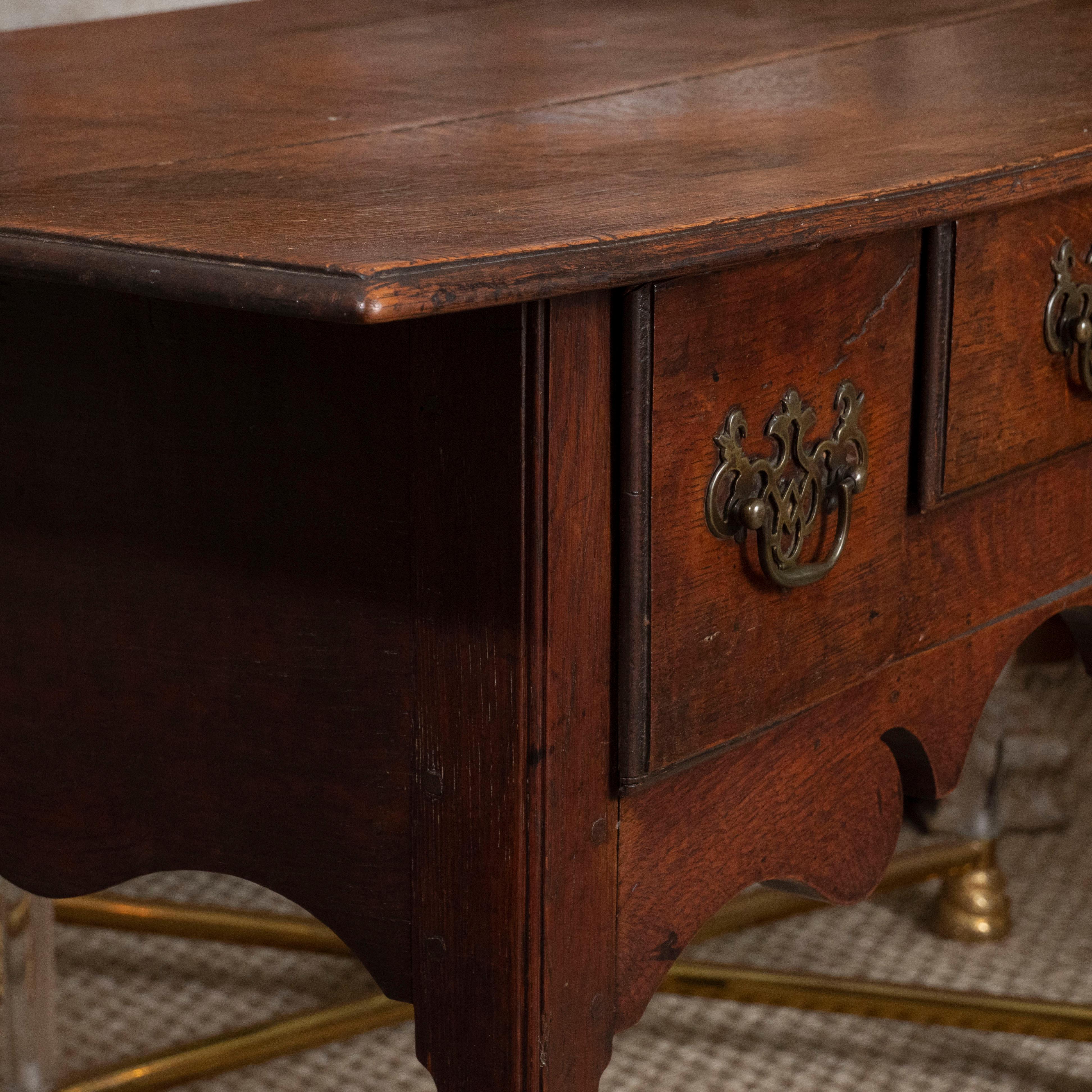 18th Century English Oak Side Table 3