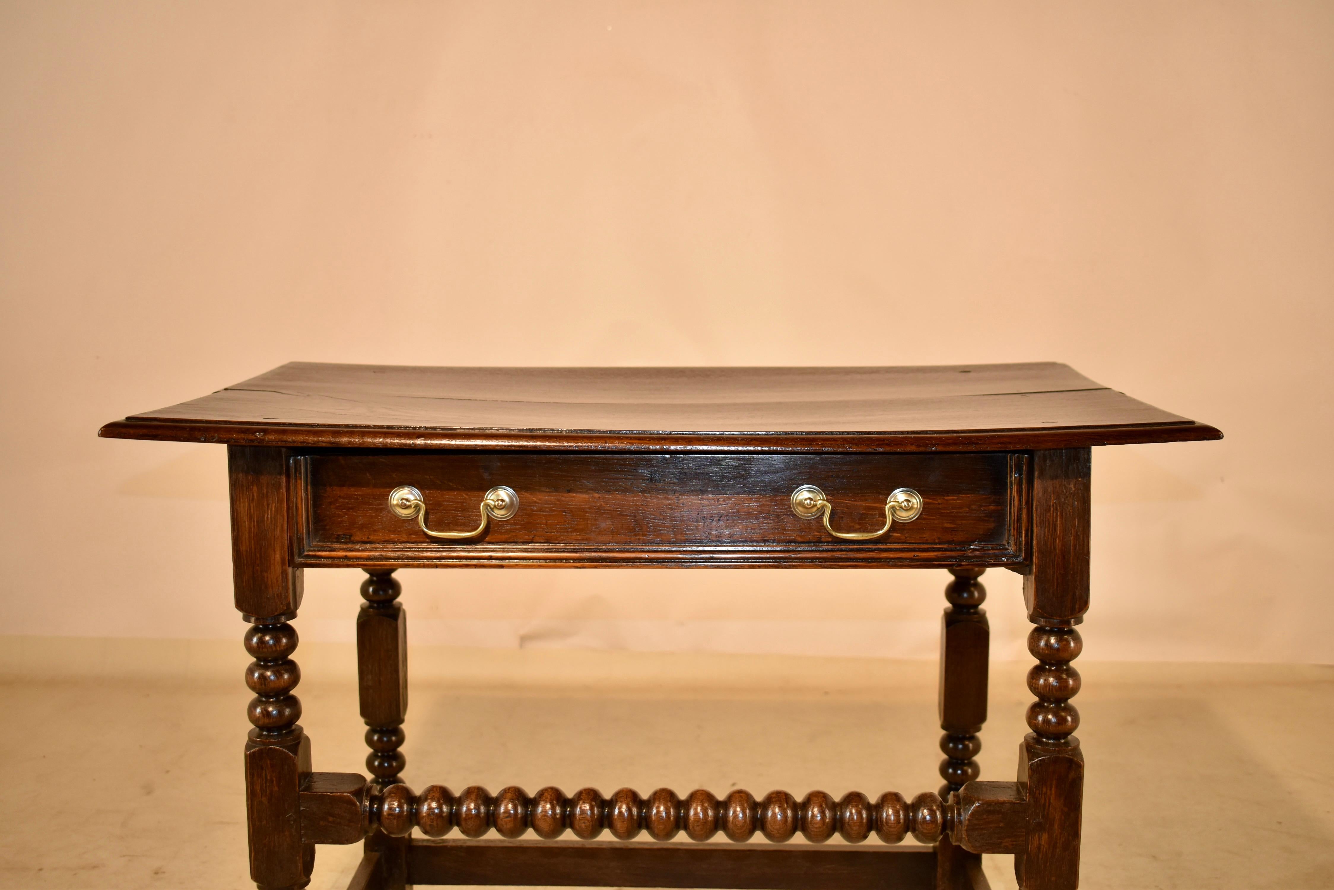 18th Century English Oak Side Table For Sale 2