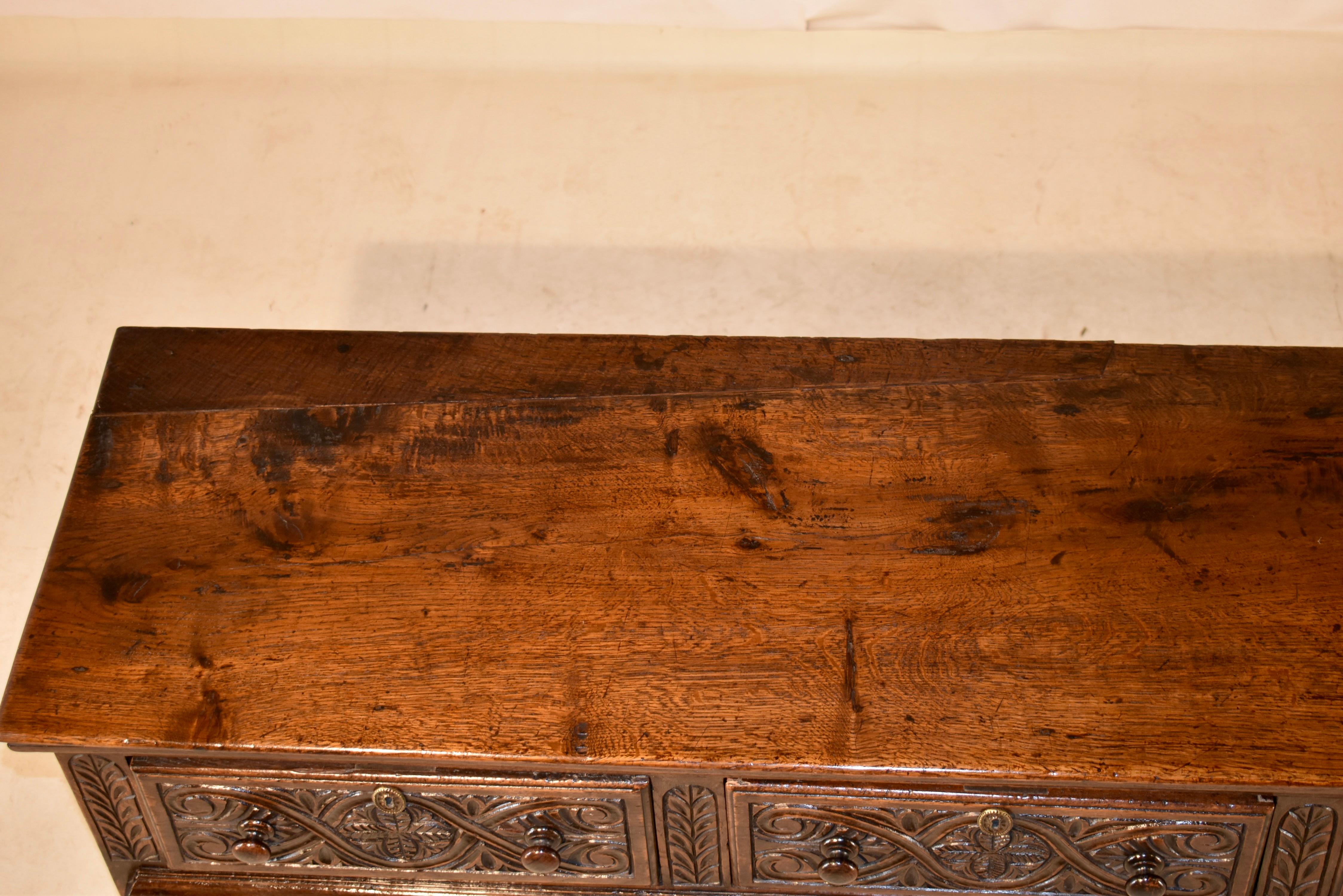 18th Century English Oak Sideboard 4