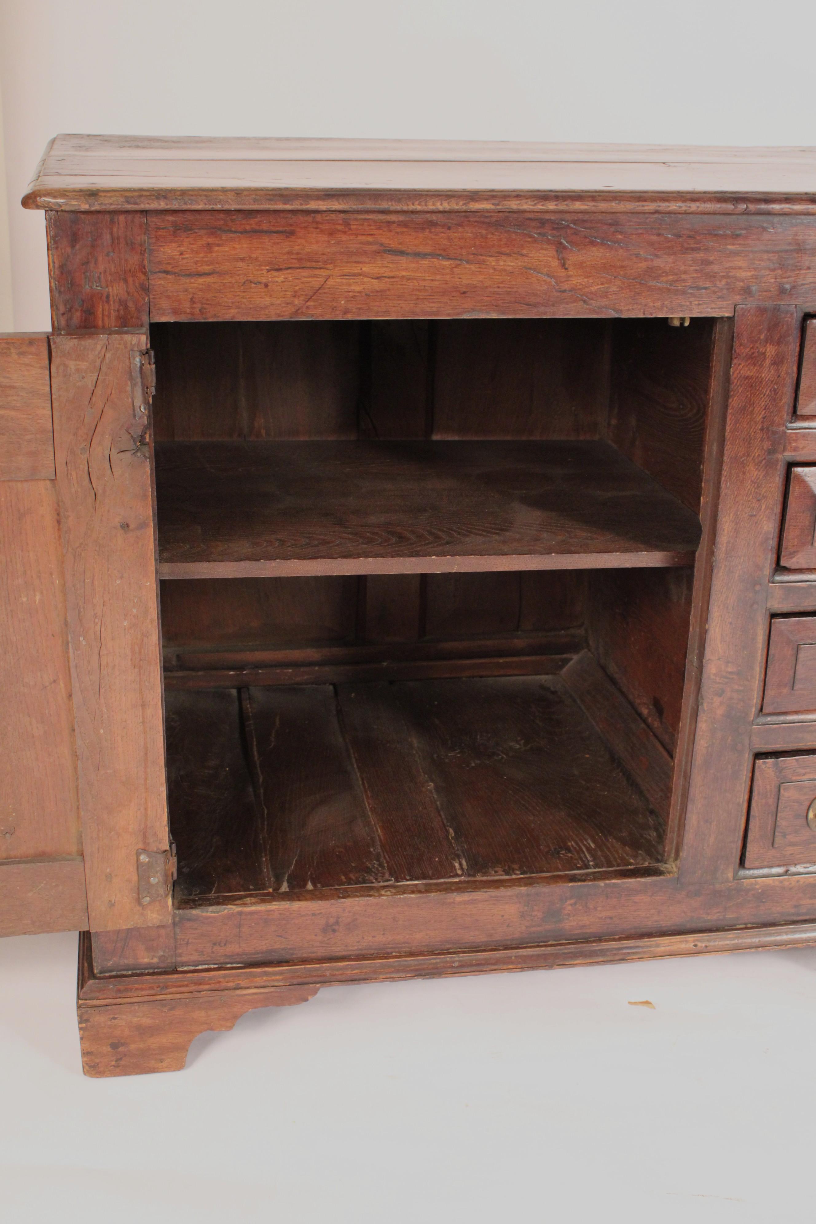 Englisches Eichen-Sideboard aus dem 18. im Angebot 5