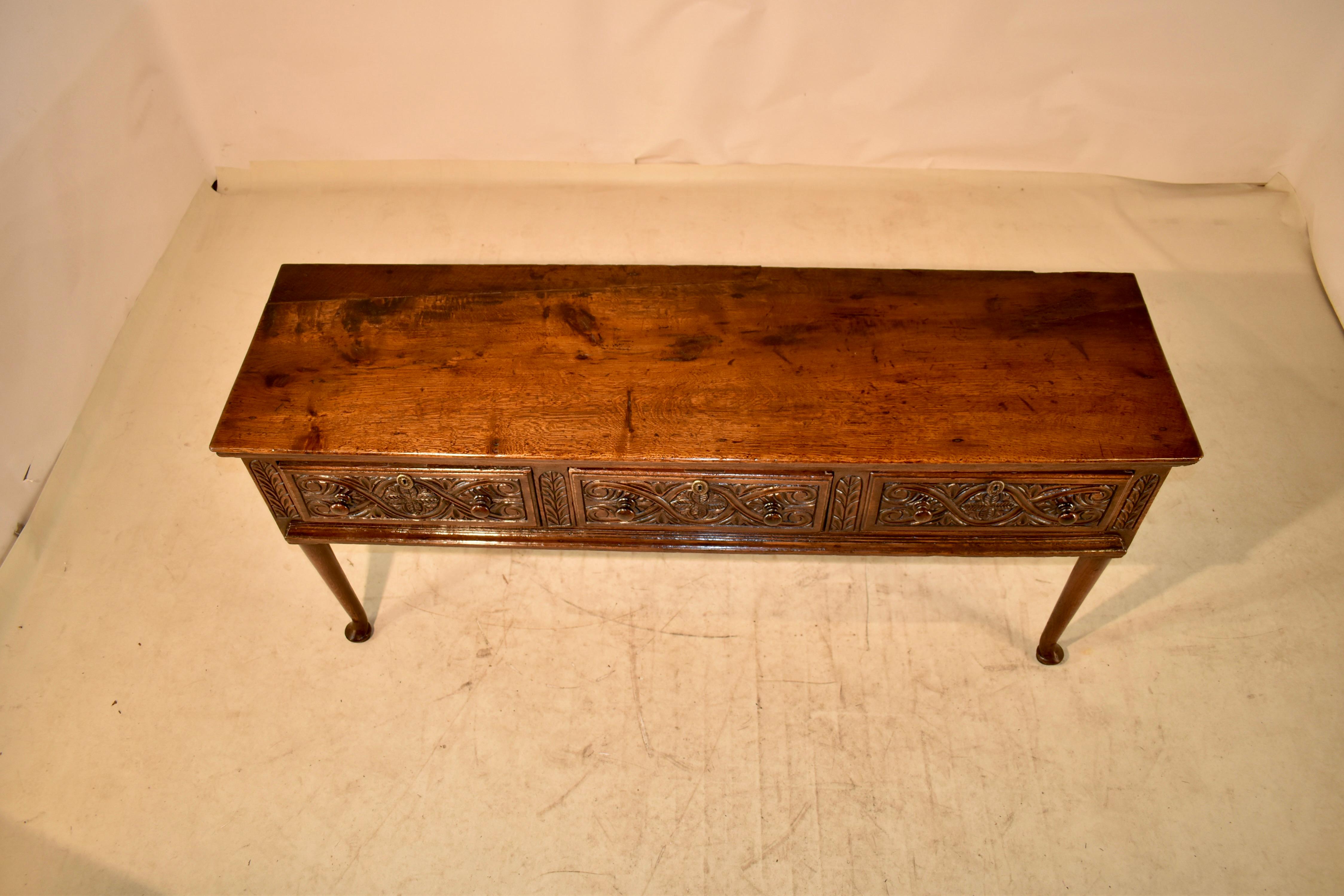 18th Century English Oak Sideboard 3