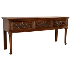 18th Century English Oak Sideboard