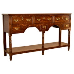18th Century English Oak Sideboard